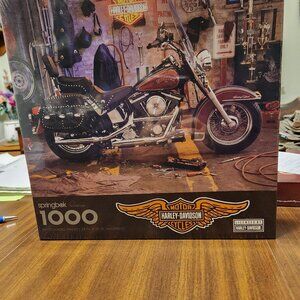 1000 Piece Springbok Harley Davidson Jigsaw Puzzle-New
